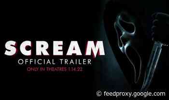 New Scream horror film premiers January 14th 2022