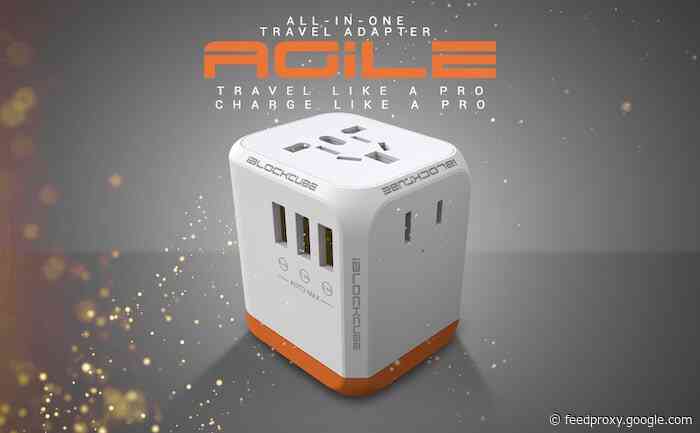 Agile: The World’s First Travel Adapter with 2 AC Ports