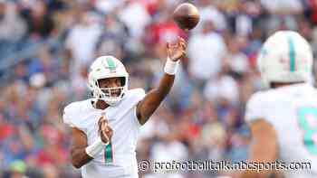 Brian Flores on Tua Tagovailoa: If you ask him, he’s 100 percent