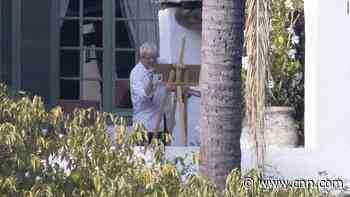 Relatives of Covid victims slam Boris Johnson after he was pictured painting on vacation