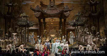 Review: The Met’s ‘Turandot,’ Strongly Sung, Garishly Staged