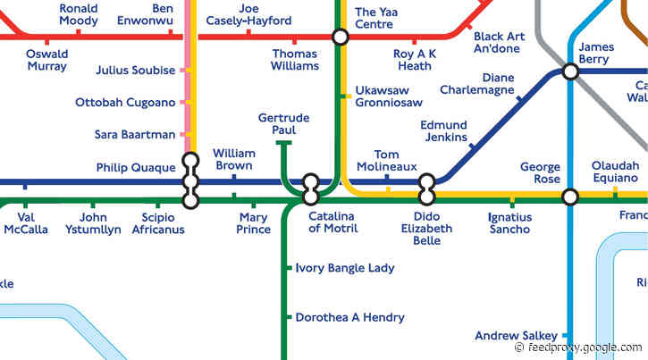 New London Underground map celebrates Black History in London