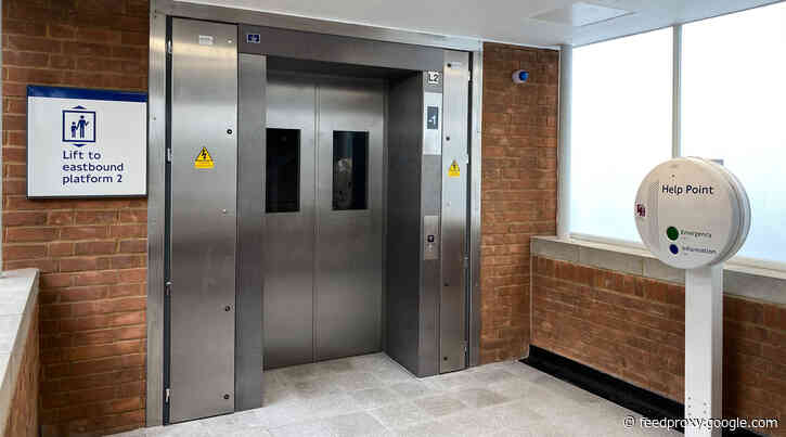 Osterley tube station gets step-free access with new lifts