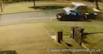 Watch as van driver smashes into BMW in Sutton Coldfield then flees scene - Birmingham Live