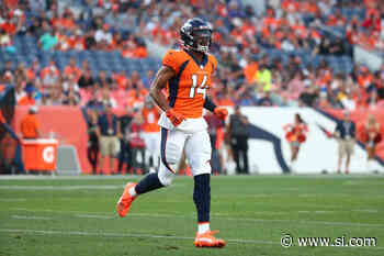 Broncos WR Courtland Sutton Rolls Ankle in Practice, Jeopardizing Week 5 Status - Sports Illustrated