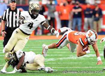 Workload worries? Garrett Shrader had more carries vs. Wake Forest than any Syracuse QB in decades - syracuse.com