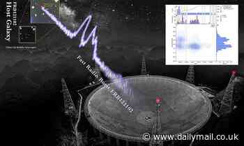Over 1,000 fast radio bursts over a 47-day span are detected coming from a galaxy in deep space