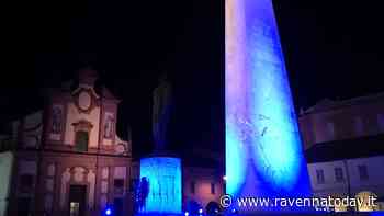 Lugo, l'ala di Baracca si colora di turchese per la Giornata mondiale della Dislessia - RavennaToday