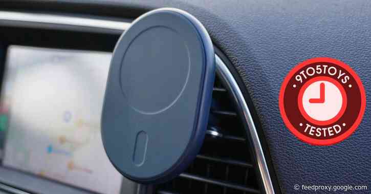 Tested: iOttie’s new Velox MagSafe Air Vent Mount delivers a premium in-car upgrade