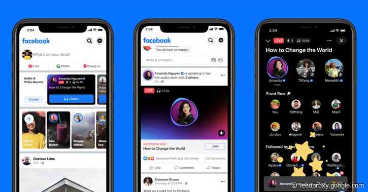 Facebook adds new ‘Audio’ tab with podcasts, live audio, more