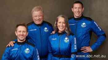 At 90, and after many years acting as captain of a spaceship, William Shatner has ventured into space