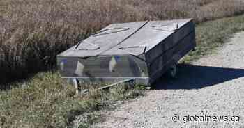 RCMP seek clues in case of human remains found in Airdrie-area trailer