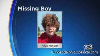 Police Searching For Missing Autistic Teen Alex Molder, Last Seen In Gloucester Township - CBS Philly