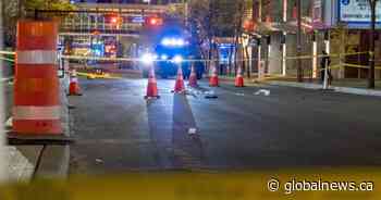 Calgary police release victim’s identity, suspect photos in fatal downtown shooting