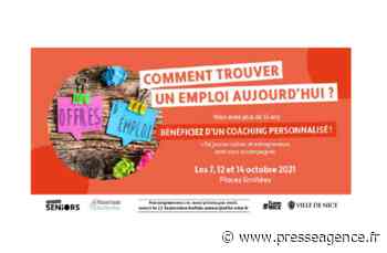 NICE : Job dating - 12 seniors et 10 jeunes en route pour un retour à la vie active ! - La lettre économique et politique de PACA - Presse Agence