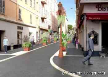 NICE : Travaux de requalification et de piétonisation de la rue Raoul Bosio - La lettre économique et politique de PACA - Presse Agence