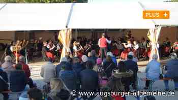 Die Schwarzachtaler Musikkapelle kann auch ohne Probenzelt - Augsburger Allgemeine