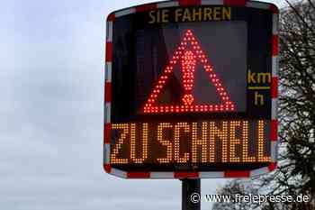 Mit 124 Sachen durch Hainichen: Welche Probleme Tempotafeln aufdecken - Freie Presse