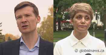Calgary election: Gondek leading Farkas in close race for mayor, according to new poll - Global News