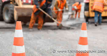 This will be a busy week for road construction in Kamloops, check out what is happening - KamloopsBCNow