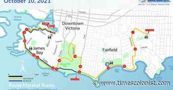 Royal Victoria half-marathon, 8K race set for Sunday - Times Colonist