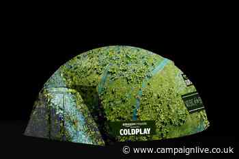 Amazon Music partners Coldplay for an 'out-of-this-world' pop-up