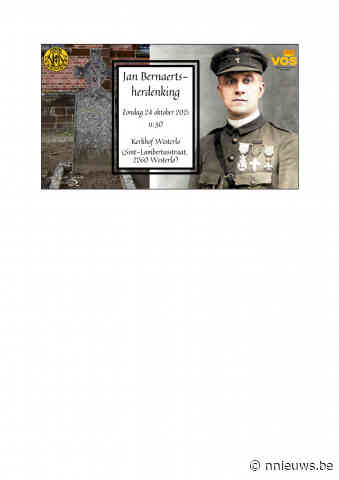 Herdenkingsplechtigheid EH Jan Bernaerts in Westerlo | Nieuws dat je raakt. 24/24u – Nnieuws.be - Nnieuws.be