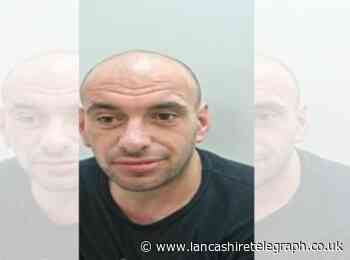 Police hunt man with cropped, receding dark brown hair for breaching bail