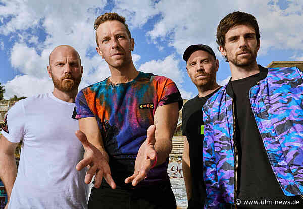 Band Coldplay auf Welttournee: Vier Konzerte in Berlin und Frankfurt geplant