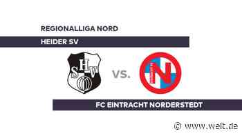 Heider SV - FC Eintracht Norderstedt: Heide kommt nicht aus dem Keller - Regionalliga Nord - DIE WELT