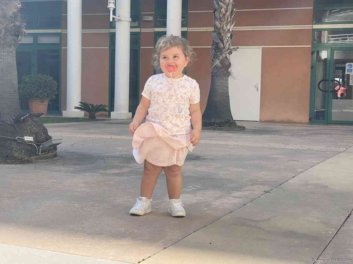 Enorme élan de solidarité à Nice autour de la petite Morgane victime d'un AVC pédiatrique