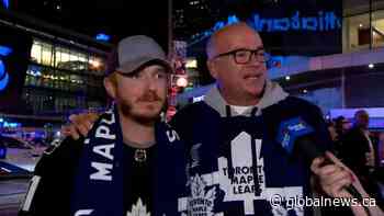 Leafs win season opener against Canadiens in front of 1st full capacity crowd since pandemic began