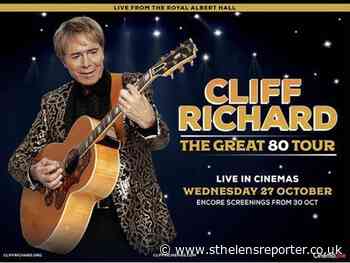 St Helens Cineworld to screen Cliff Richard concert live - St Helens Reporter