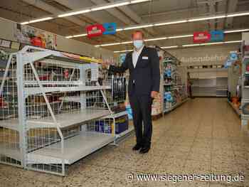 Ausverkauf: Aus Real in Siegen wird Globus - Regale werden geräumt - Siegen - Siegener Zeitung