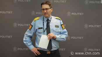 Hear from Norwegian police as they identify suspect in deadly attack
