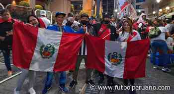 Argentina vs Perú: hinchada peruana realizó banderazo en Buenos Aires - Futbolperuano.com