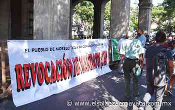 Ciudadanos impulsan revocación de mandato en Morelos - El Sol de Cuernavaca