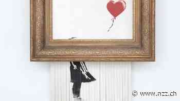 Banksys Schredder-Kunst ist jetzt Kult
