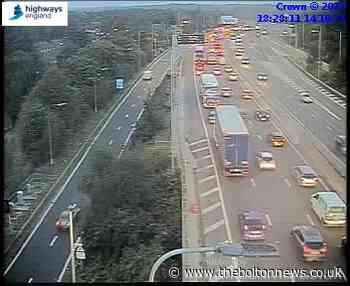 'Multi-vehicle' accident causing long delays on M60