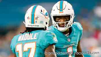 Jaylen Waddle: Tua Tagovailoa’s stepped in and been himself