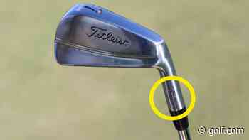 Adam Scott is the only pro in the world playing these special Titleist irons - Golf.com