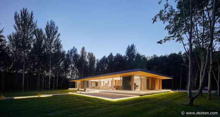 Broadway Malyan completes glazed woodland retreat in the Cotswolds