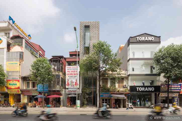ODDO Architects builds five-storey CH House on four-metre-wide site in Hanoi