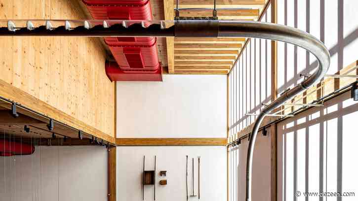 Production processes are put on show inside Dengo chocolate store in São Paulo