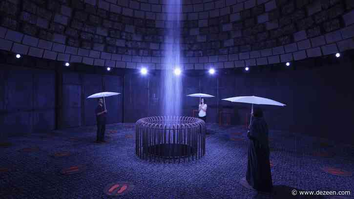 V8 Architects' Dutch Biotope pavilion generates water and food at Dubai Expo