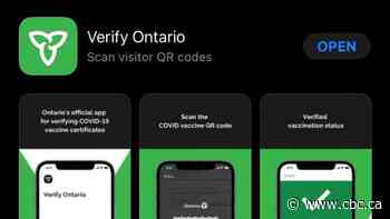 Ontario's vaccine verification app for businesses now available as 417 new COVID-19 cases reported
