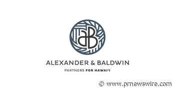 Alexander &amp; Baldwin Announces Third Quarter 2021 Earnings Release and Conference Call Date