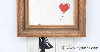 Banksy’s Shredding Artwork Is Auctioned for $25.4 Million at Sotheby’s