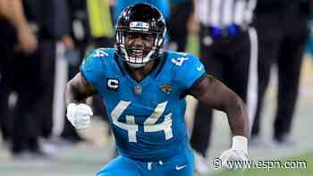 Jags' leading tackler Jack out with back injury