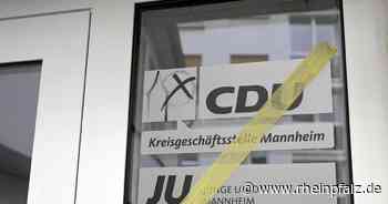 CDU in der Krise - Mannheim - DIE RHEINPFALZ - Rheinpfalz.de